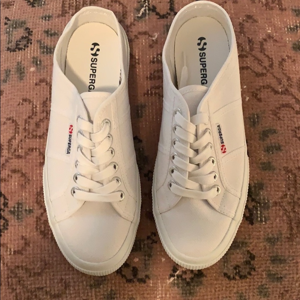 🆕Superga White Sneakers